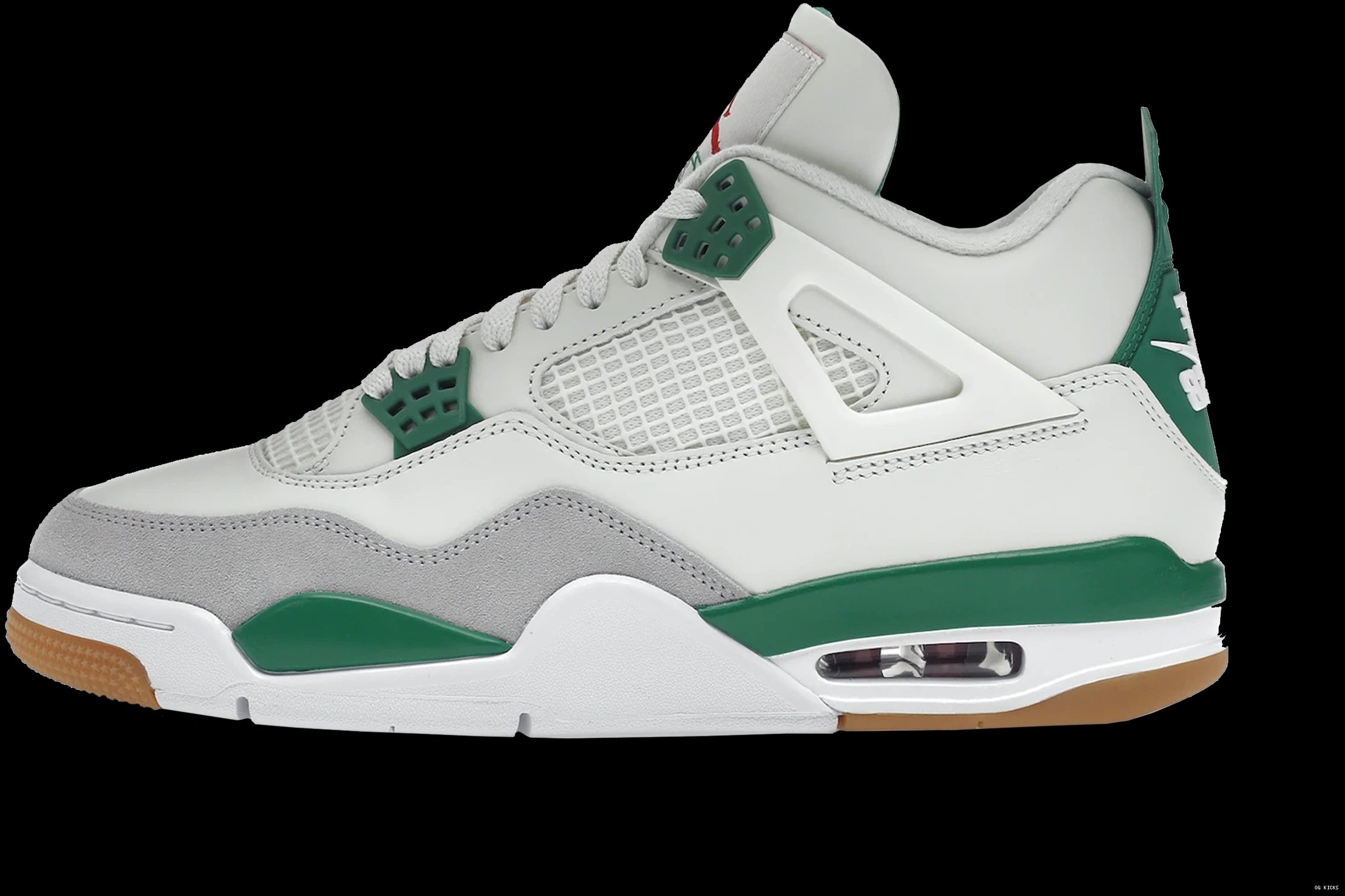 Jordan Retro 4 Pine Nike SB Green Air x 0810